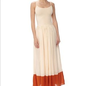 FRENCH CONNECTION Marionette Colorblock Maxi Dress